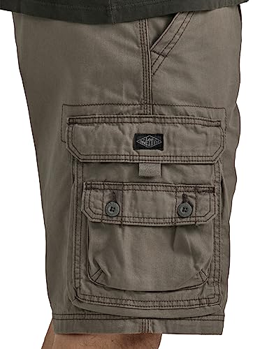 Lee Men's Big-Tall Dungarees Belted Wyoming Cargo Short, Vapor, 48 – Ansicht 2