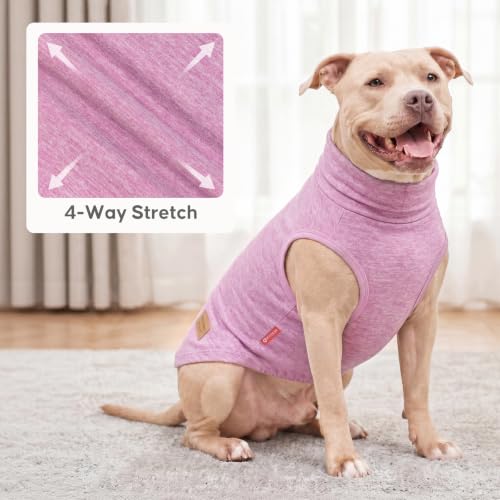 Image of KYEESE 2Pack Dog Sweater for Large Dogs Soft Pet Coats Fleece Sweatshirt