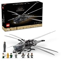 LEGO Icons Dune Atreides Royal Ornithopter 10327, Collectible Dune Inspired Model for Build and Display, Adult Gift Idea for Sci-Fi Movie Fans, 8 Dune Minifigures
