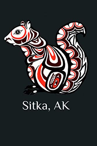 Tribal Squirrel Sitka Alaska Native American Haida Style: Notebook Planner - 6x9 inch Daily Planner Journal, To Do List Notebook, Daily Organizer, 114 Pages