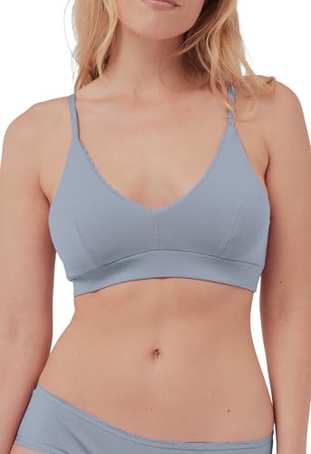 Image of Pact Apparel Smoke Pretty Plunge Bralette L, 1 EA