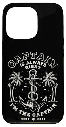 Captain Is Always Right �ʔ��� �q�C ���p �X�}�z�P�[�X iPhone 13 Pro �p