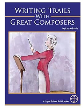 Spiral-bound Writing Trails with Great Composers Book