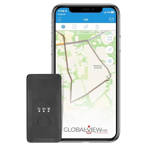 Global-View.Net - Tiny Magnetic GPS Tracker- for Vehicles, Trailers, Motorsysles and More! Cover