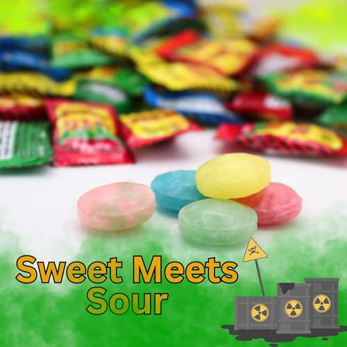 Zella Sweet Bundle with Set of 5 Sour Toxic Waste Tubs of Sweets