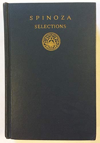 Spinoza Selections B000IOO4VY Book Cover