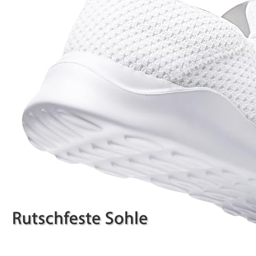 Image of DLWKIPV Womens Walking Running Shoes Tennis Slip On Sneakers Gym Workout Sport Lightweight Breathable Mesh Comfortable Casual