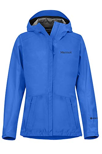 Marmot Wm's Minimalist Jacket Chubasquero Rígido, Chaqueta, Prueba De Viento, Impermeable, Transpirable, Mujer, Classic Blue, M