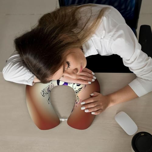 Almohada de Viaje en Espuma Viscoelástica Negra miniatura 7