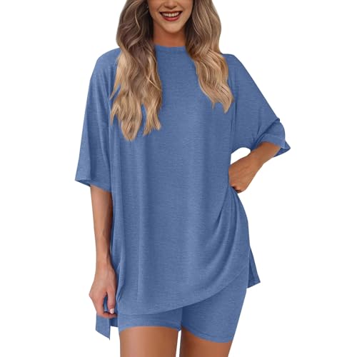 Ensemble de pyjama d'été rayé en coton pour vos moments de détente