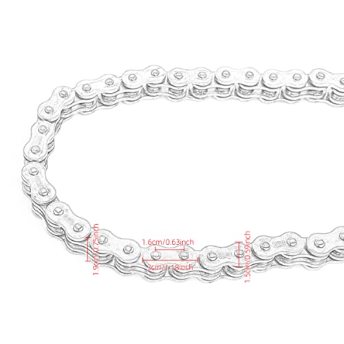 Motorradkette Öldichtungskette DID O-Ring 520 525 530 Ketten 120 Glieder für ATV Quad MX Enduro Motard Racing Driving Chain (520HV-120L)