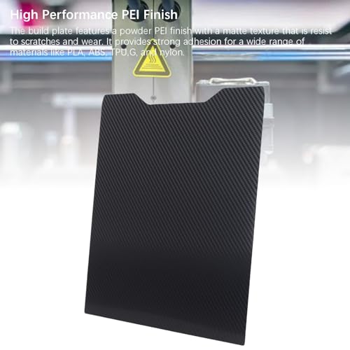 Feuille d'impression flexible avec PEI texturé et carbone lisse pour plateau 3D 280x265 - 4