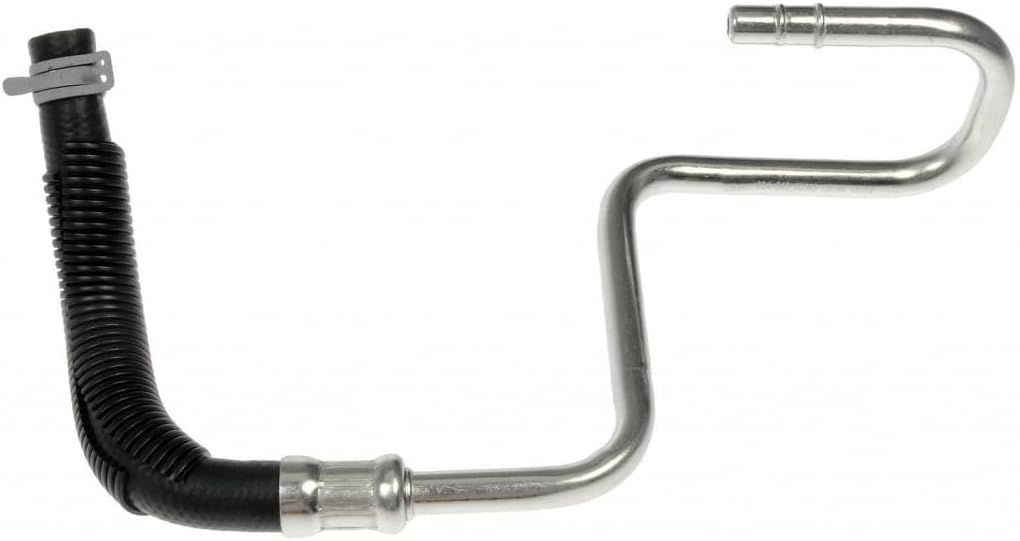 KarParts360 For Ford F-250 Super Duty/F-350 Super Duty 2005 2006 2007 Transmission Oil Cooler Hose | Natural | Flexible | Molded Assembly Shape | Metal And Rubber | For 6C3Z7C410AA, 5C3Z7C410AA