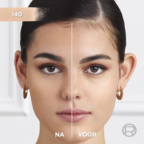 Image of L'Oreal Paris Infallible 24H Fresh Wear Foundation in a Powder, 140 Golden Beige, 9g, Waterproof, sweatproof & transferproof formulation, 24H long-lasting, unshakable foundation