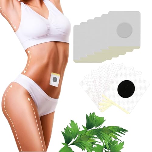 Parche adelgazante, 50 unidades de parches para pérdida de peso, quema de grasa abdominal, cintura delgada, anticelulitis, quema de grasa rápida y suave