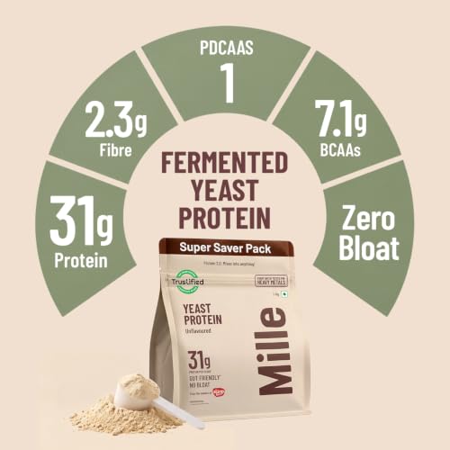 Mille Yeast Protein 31g Unflavoured 1kg - Image 5