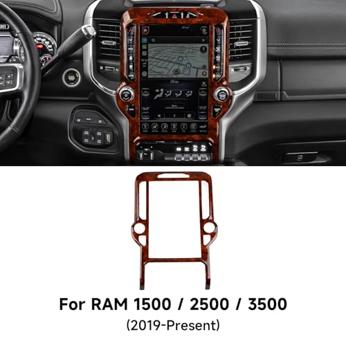 Autocollant console centrale Dodge Ram contre rayures console écran 12 pouces