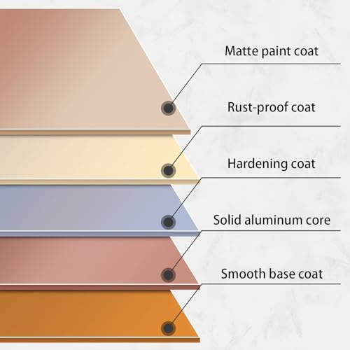 Tira de aluminio para umbral de 100 mm barra de suelo protectora de alfombras 6