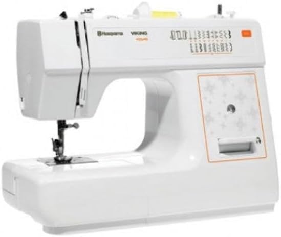 E10 Husqvarna Viking Sewing Machine, White
