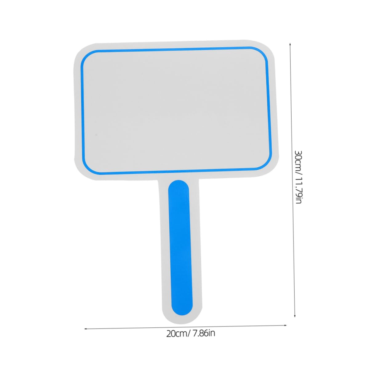 ARTIBETTER Dry Erase Paddle Scoreboard Set 4 Handheld Writing Paddles for Students Whiteboards for Voting Office Use