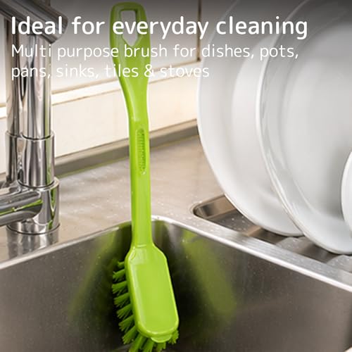 Image of ABENA Green Dish Brush, One Size