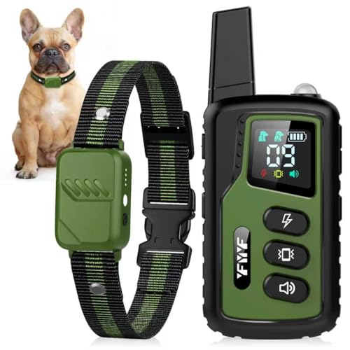Ultimate Shock Collar for Dogs, 4500FT Dog Training Collar with Remote & IP68 Waterproof Electric Dog Collar with 3 Training Modes, Innovative Safer Light, Rechargeable E-Collar for All Breeds