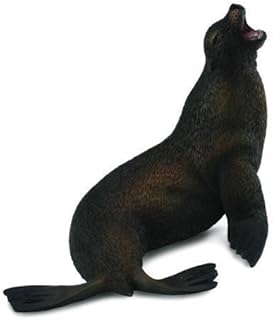 مجسم لأسد البحر بنسخة واقعية طبق الأصل من الحياة البحرية كوليكتا 88454 - عبوة 6 قطع مطاط