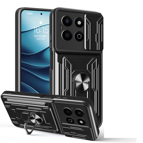 �X�}�z�P�[�X �Ή��@�� for OnePlus 10T 5G,�Ή��@�� for OnePlus Ace Pro �J�[�h�X���b�g�X���C�h�� �v�b�V���� �J�����ی�@�\�t�� �ԍڗp �}�O�l�b�g�� �L�b�N�X�^���h �ϏՌ� 2-in-1 Black