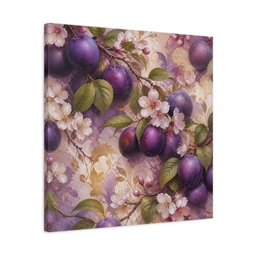 Tableau aquarelle fleurs pour habiller un grand mur blanc vide de salon