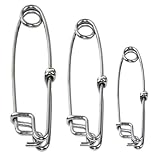 SHADDOCK Spearfishing Longline Tuna Fishing Clips Stainless Steel Spring-loaded Float Line Snaps...