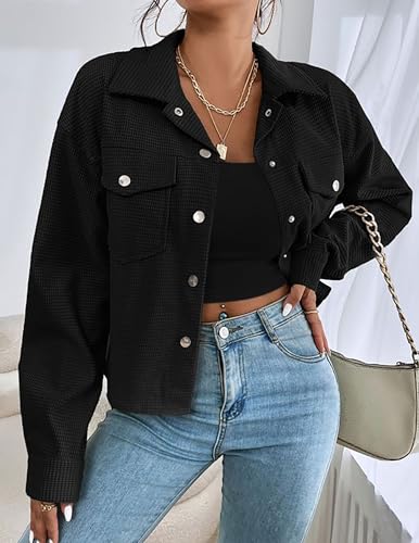 Ekouaer Long Sleeve Crop Tops for Women Scroop Neck Lightweight Basic Base Layer Thermal Undershirts Shirts