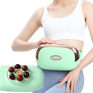 MObyat Elektrisches Bauchmassagegerät mit Bian Stone