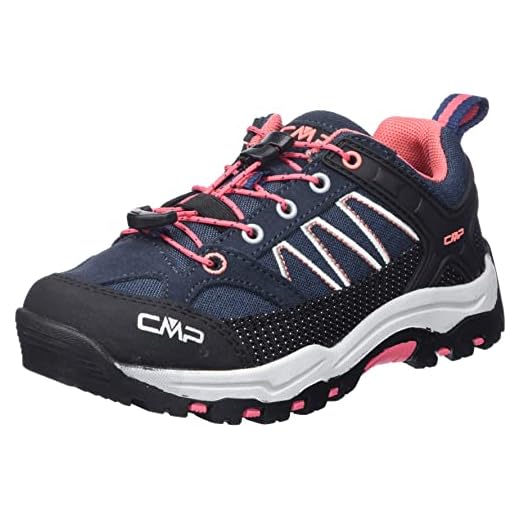 CMP KIDS SUN HIKING SHOES, Scarpe da Trekking Unisex - Bambini e ragazzi, B.Blue-Corallo, 37 EU