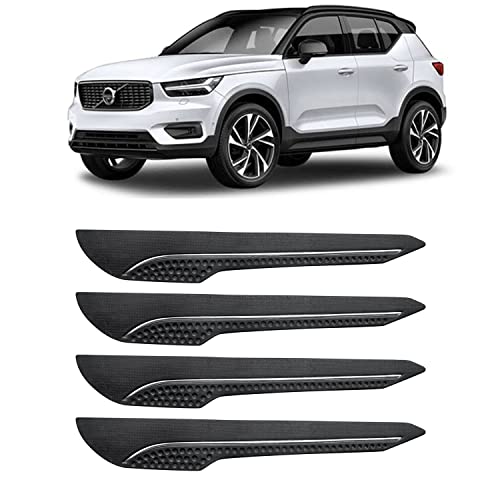 Image of AOSIS-Car Bumper Protector /Bumper Guard for Volvo XC40 with Single Chrome Stripe (4-Pcs)