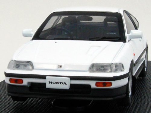 Amazon | エブロ 1/43 ホンダ CR-X 1987 ホワイト 完成品 | ミニカー