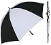 RainStoppers 68-Inch Oversize Windproof Golf Umbrella (Black and White)