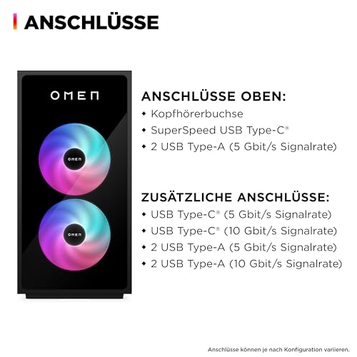 HP Omen 35L Gaming Desktop GT16-0075ng - NVIDIA® GeForce RTX™ 4060 – Bild 4