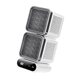 6 préférences de vitesse et action silencieuse : avec 6 niveaux sélectionnables, ce ventilateur de table à faible bruit offre une ventilation personnalisée du confort nocturne doux au refroidissement puissant. Son moteur amélioré assure un son minimal, parfait pour les zones de repos ou les environnements d'étude sans perturbation
