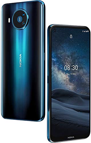  Nokia 8.3 - Smartphone 128GB, 8GB RAM, Dual Sim, Polar Night (Ricondizionato)
