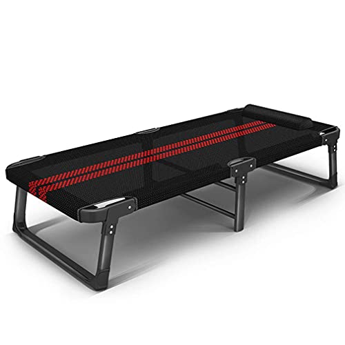 Chaise Longue Pliante Epaisse en Coton Matelassé et Ajustable à Plat