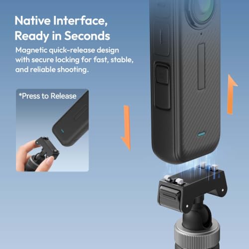 Image of ULANZI MT95 Mini Tripod Selfie Stick for Insta360 X5 /X4 /Ace Pro 2