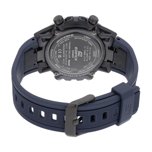 Casio Edifice ECB-2000NP-1ADF Black Dial Men Watch Blue Resin Strap - Image 5