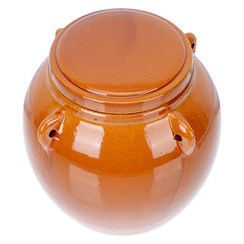 TOPBATHY 1 Pc Tarro De Kimchi De Cerámica Fermentador De Cerámica Botella Tarro Chino Fermentando Hermético De Cerámica Vasija De Fermentación Tarro De Porcelana Tarro De Miel Anticuado