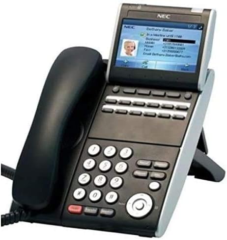 NEC ITL-12CG-3 (BK) TEL Gigabit Color IP Phone DT730G Stock# 690077 Part# BE111490 (Renewed)