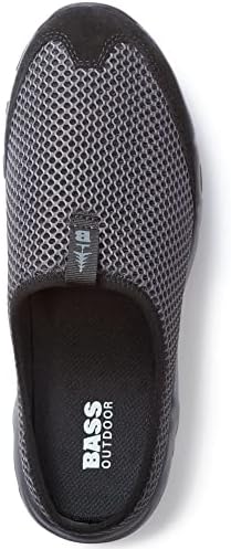 BASS OUTDOOR Women's Aqua MESH Slide Hiking Shoe, Asphalt, 8.5 | Image 6