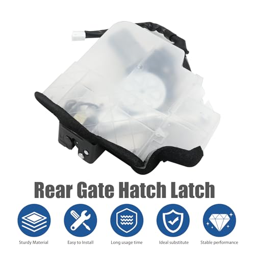 Image of 69110-0C041 Rear Tailgate Lock Latch Actuator Assembly Replacement for Toyota Sequoia 2008-2021, Replaces 69110-0C040 69110-0C042