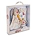 NICI Set Schmusetuch und Beißring Hase Schutzengel 32 x 30 x 6,3 cm – Baby Geschenkset ab 0 + Monaten, Erstausstattung für Neugeborene, Mädchen & Jungen, 48678, tolle Geschenkidee, beige