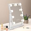 Nusvan Vanity Mirror with Lights,Makeup Mirror with Lights,3 Color Lighting Modes Detachable 10X Magnification Mirror…