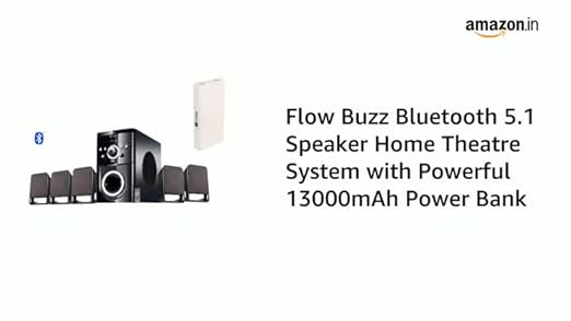 flow buzz 5.1 bluetooth multimedia speaker
