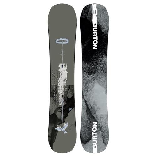 Burton Snowboard Men's Instigator Herren – Herren – Größe 160 breit – Grau